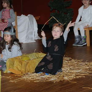 Kindergarten feiert Weihnachten