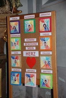 Vorstellung der Erstkommunionkinder