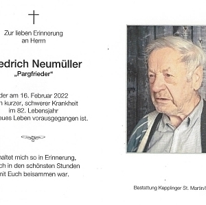 verstorben am 16. Februar 2022