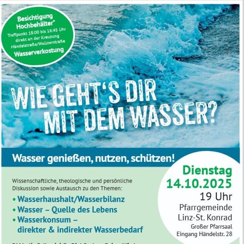 Wie geht's dir mit dem Wasser?