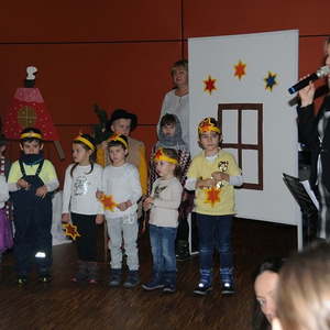 Kindergarten feiert Weihnachten