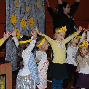 Kindergarten feiert Weihnachten