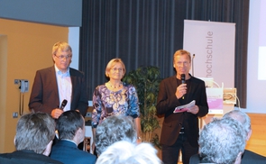 Tagung 'Arbeit um jeden Preis?'. V.l.: Christian Winkler, Bischöfliche Arbeitslosenstiftung; Anna Wall-Strasser, mensch & arbeit; Harald Wildfellner, VHS Linz 