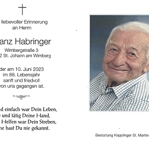 verstorben am 10. Juni 2023